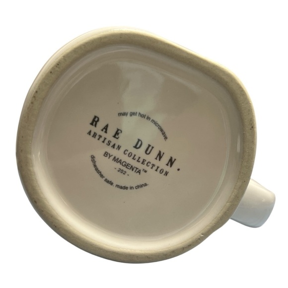 Rae Dunn Ceramic Mug White with Black 'Hocus Pocus' Text - Picture 5 of 12